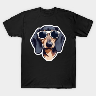 Vintage Dachshund Dog Lover Retro T-Shirt